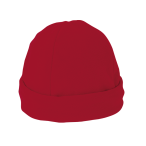 Polar Fleece Beanie - Red