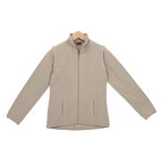 Ladies Ultra Fleece with Zip Off Sleeves - Khaki