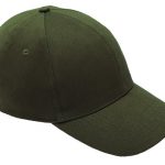 6 Panel Brushed Cotton Cap - Olive