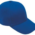 6 Panel Brushed Cotton Cap - Royal Blue
